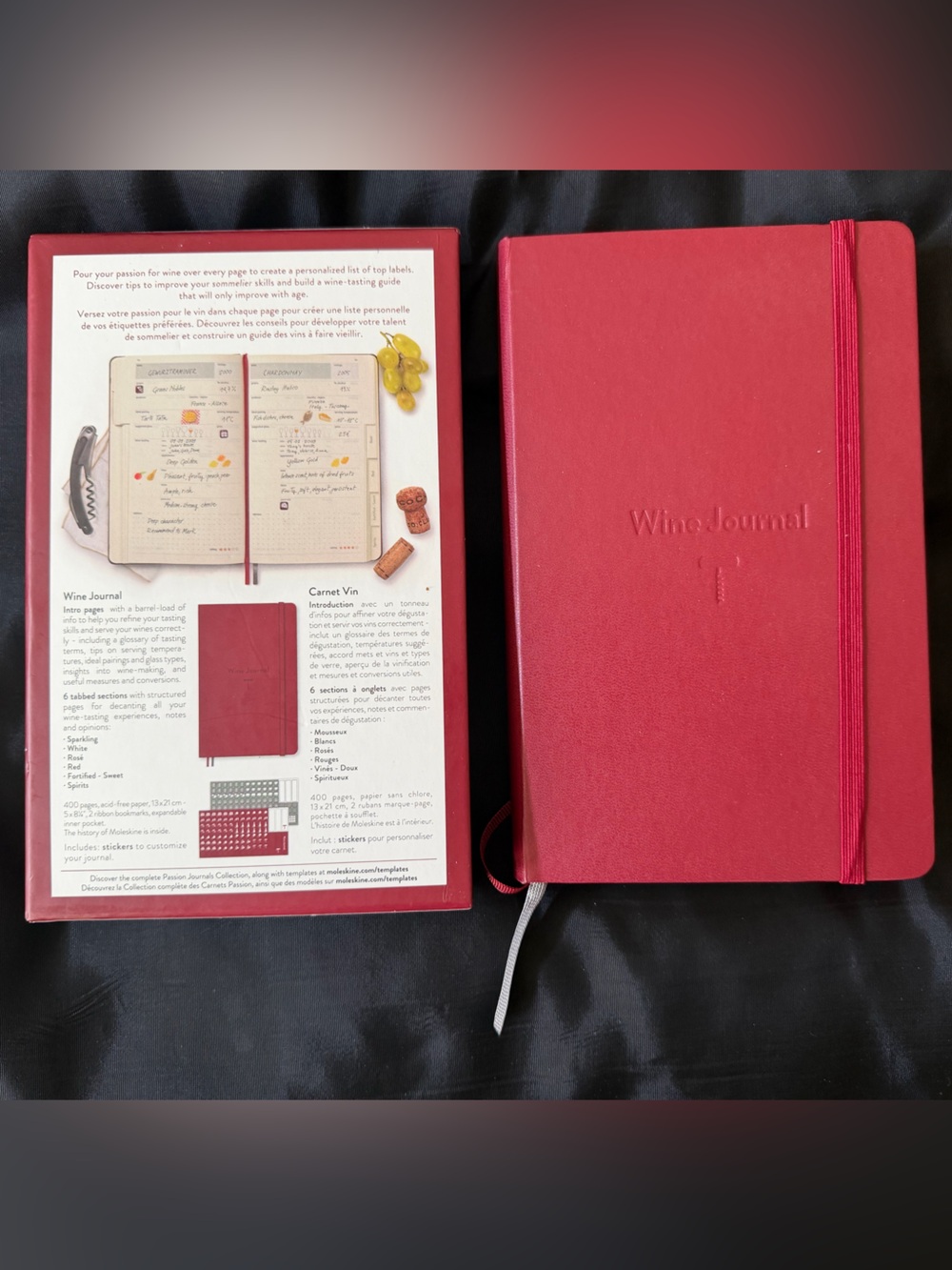 NWT Moleskine Wine Passion Journal